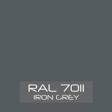 RAL 7011 Iron Grey tinned Paint